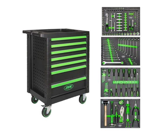 Servante atelier 7 tiroirs en acier