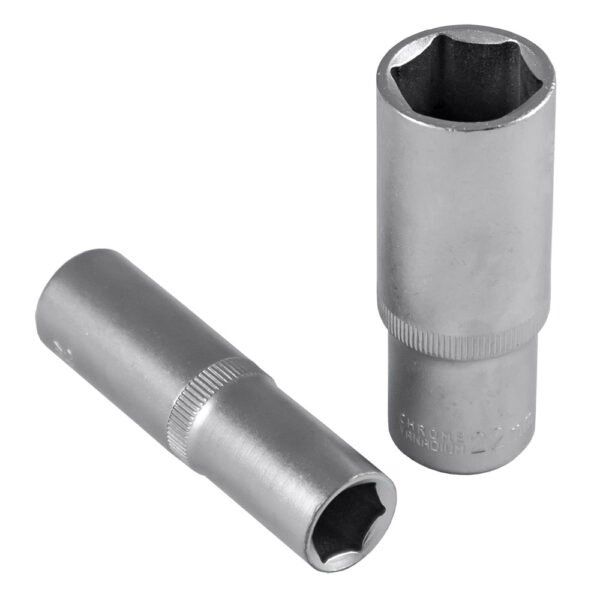 DOUILLE 1/2" 6 PANS 75MM LONG