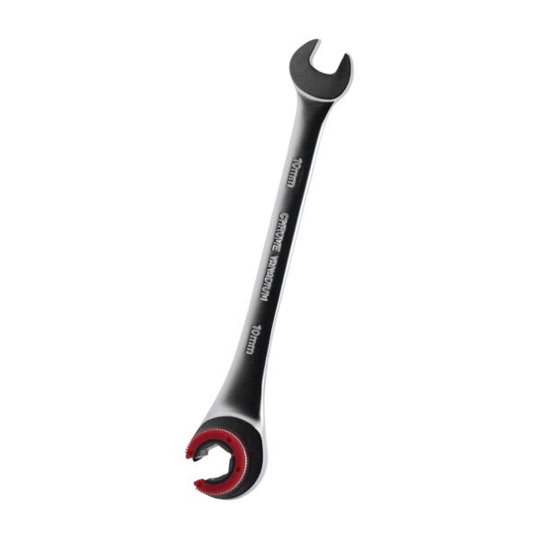 CLÉ À CLIQUET AVEC TÊTE OUVERTE 10 MM