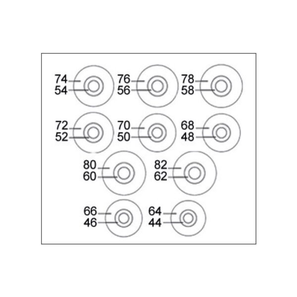 VIS DE RECHANGE M16 POUR 52494
