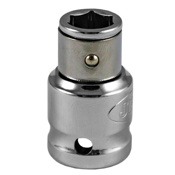 ADAPTATOR POUR TOURNEVIS 3/8" POUR EMBOUTS DE 8 MM - CHROMÉ