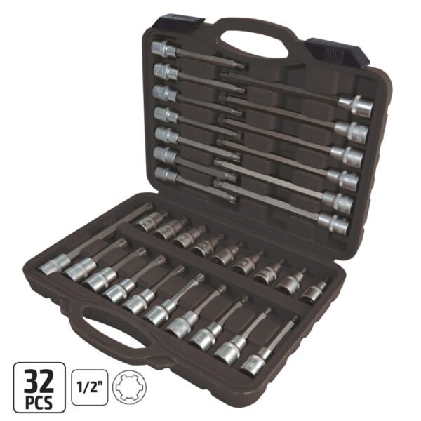 COFFRET D'EMBOUTS TORX 32 PIÈCES