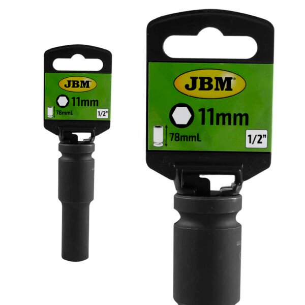DOUILLE IMPACT 6 PANS LONGUE 1/2 11MM