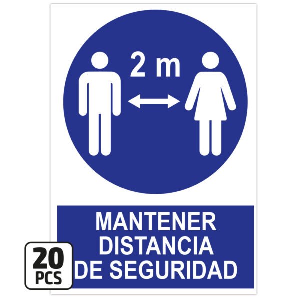 KIT D’AFFICHES « GARDEZ UNE DISTANCE DE SÉCURITÉ »