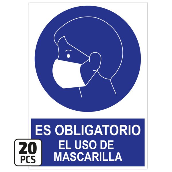 KIT D’AFFICHES « IL EST OBLIGATOIRE D’UTILISER UN MASQUE »