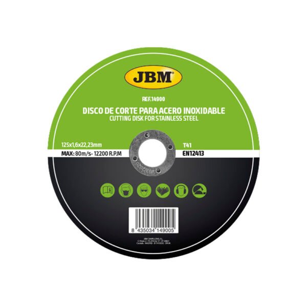 DISQUE DE COUPE T41 POUR ACIER INOXYDABLE