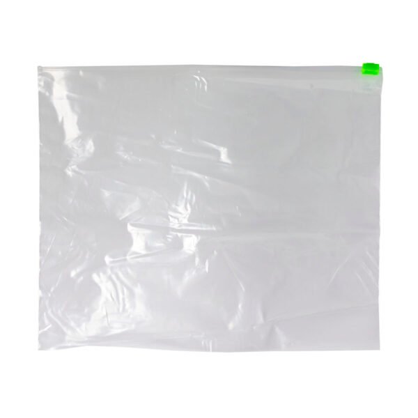 SAC EN PVC AVEC ZIP 25X30CM