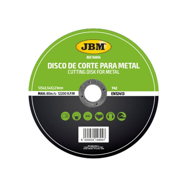 DISQUE DE COUPE T42 POUR MÉTAL