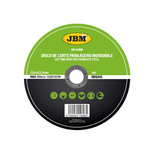 DISQUE DE COUPE T41 POUR ACIER INOXYDABLE