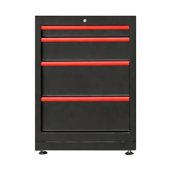 ARMOIRE À 4 TIROIRS - ROUGE