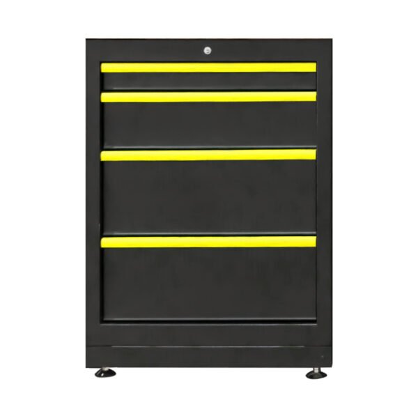 ARMOIRE À 4 TIROIRS - JAUNE