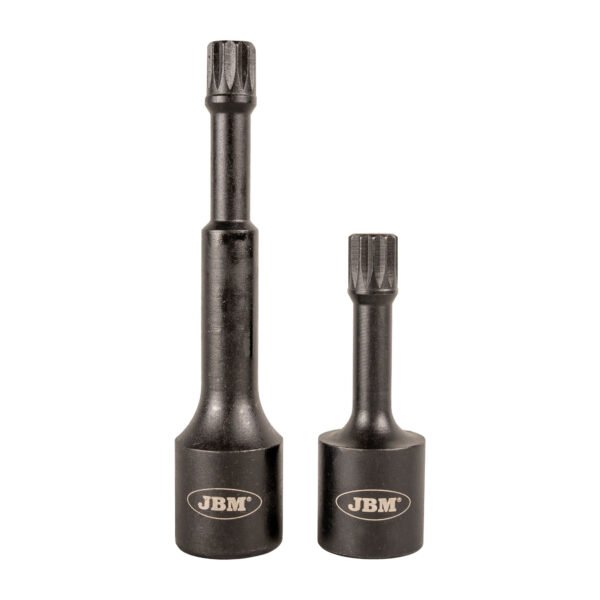 JEU DE DOUILLES À IMPACT 1/2" POUR VIS SPLINE (XZN) M12