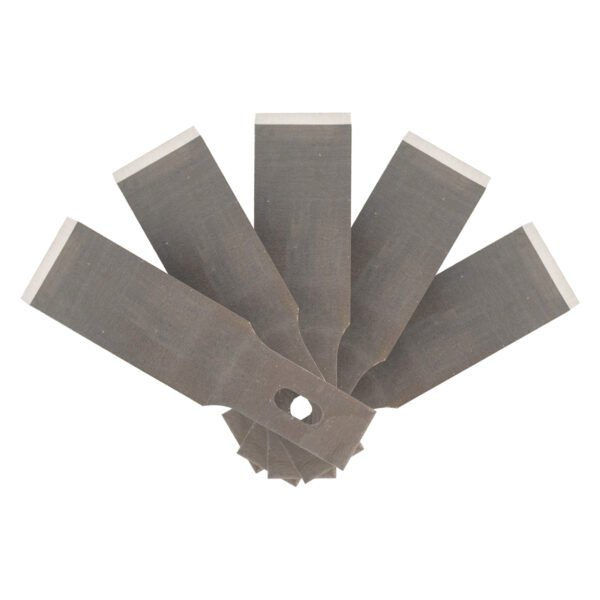 5 LAMES DROITES DE 12 MM DE LARGEUR POUR REF. 54505