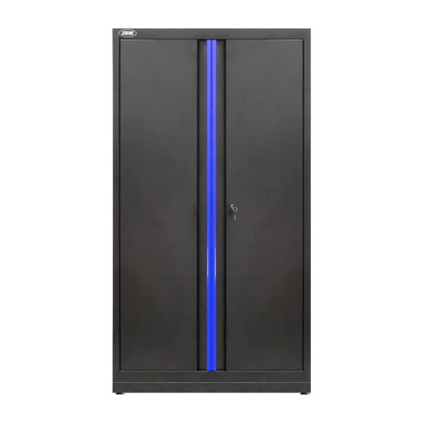 ARMOIRE HAUTE À DEUX PORTES - BLEU