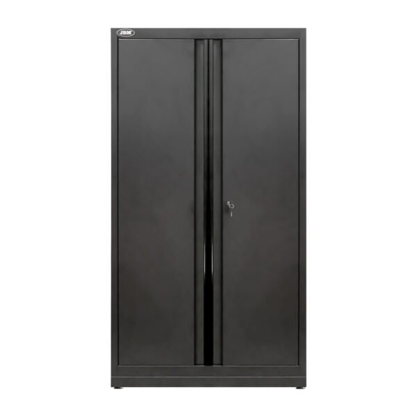 ARMOIRE HAUTE À DEUX PORTES - NOIR