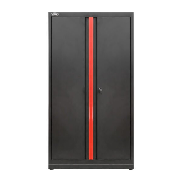 ARMOIRE HAUTE À DEUX PORTES - ROUGE