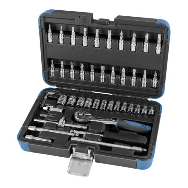 COFFRET DE DOUILLES DE 46 PIÈCES 6 PANS