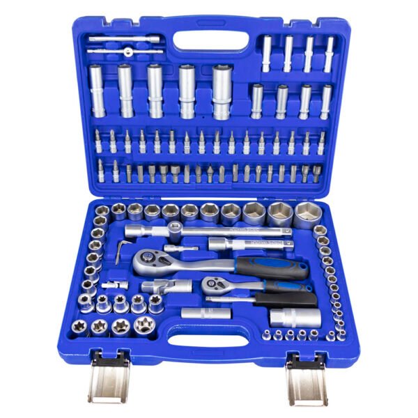 COFFRET DE DOUILLES 108 PIÈCES 6 PANS