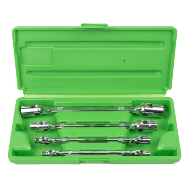 COFFRET AVEC 4 CLÉS À DOUILLE TORX ARTICULÉES