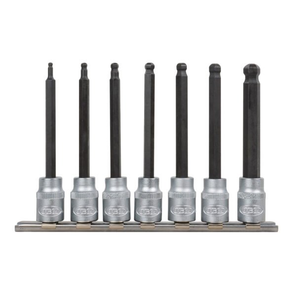 SET DE 7 EMBOUTS ALLEN À BOULE AVEC DOUILLE 3/8"