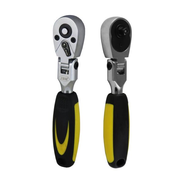 CLIQUET À TÊTE ARTICULÉE 1/4" AVEC TÊTE À 72 DENTS 165MM
