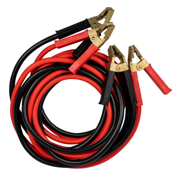 CABLE DE DÉMARRAGE  50MM2 X2 / 3M AVEC PINCES EN LAITON