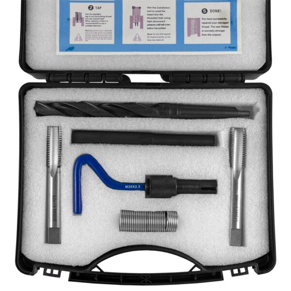 KIT INSERTS HÉLICOÏDAUX M20X2