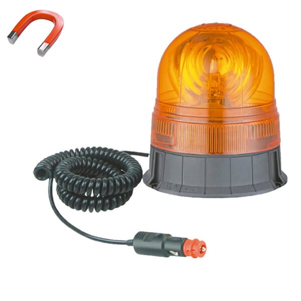 GYROPHARE AVEC CÂBLE AIMANTÉ H1 24V 70W