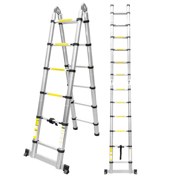 ÉCHELLES TÉLESCOPIQUE TRANSFORMABLE