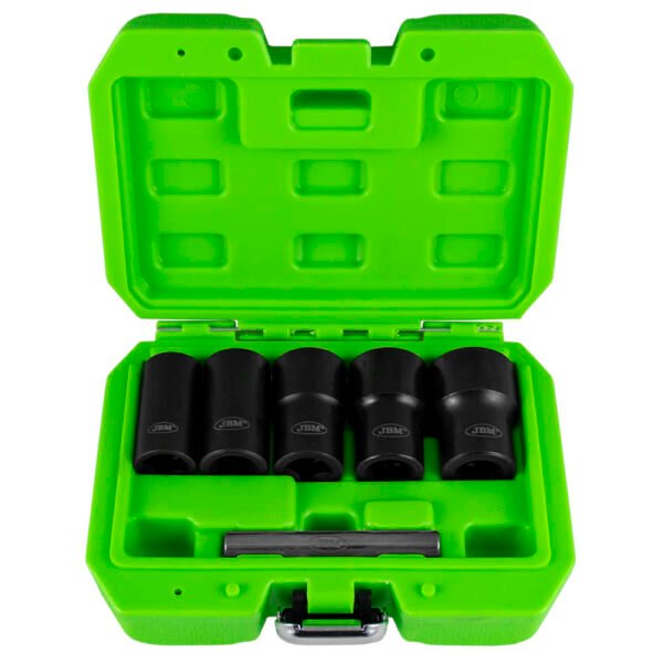 COFFRET DE DOUILLES TWIST DE 1/2" EXTRACTION D'ECROUS ENDOMMAGÉS