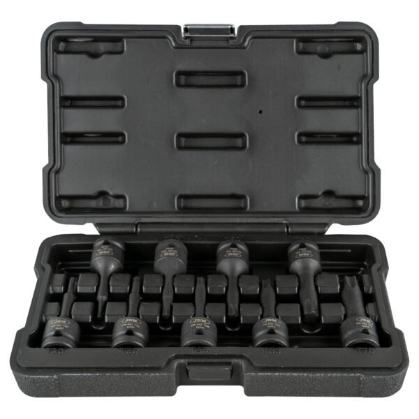 JEU DE 9 DOUILLES A CHOC TORX DE 1/2" T60