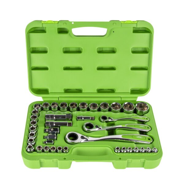 COFFRET GO-THROUGH DE 39 PIÈCES AVEC DOUILLES 1/2"