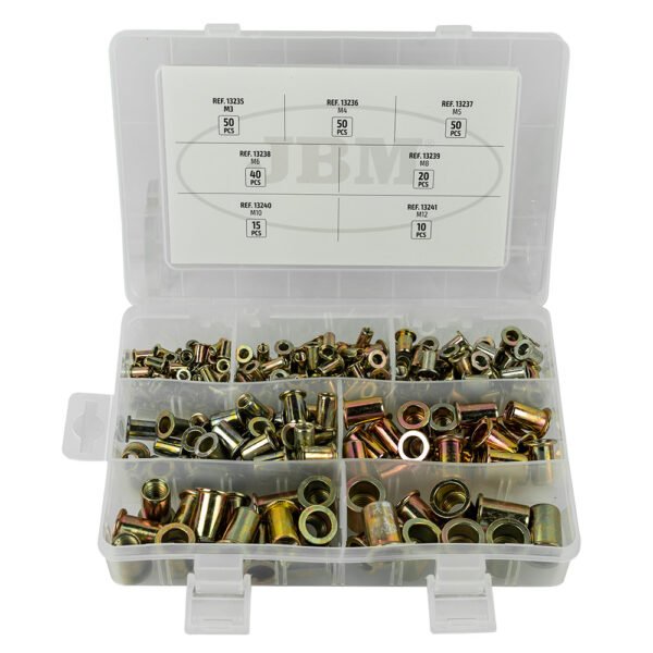 ÉTUI D'INSERTS TETE PLATE 235 PIÈCES