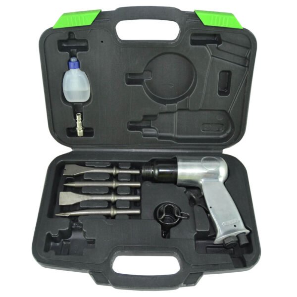 COFFRET DE 9 PIÈCES AVEC MARTEAU PNEUMATIQUE 1/2"