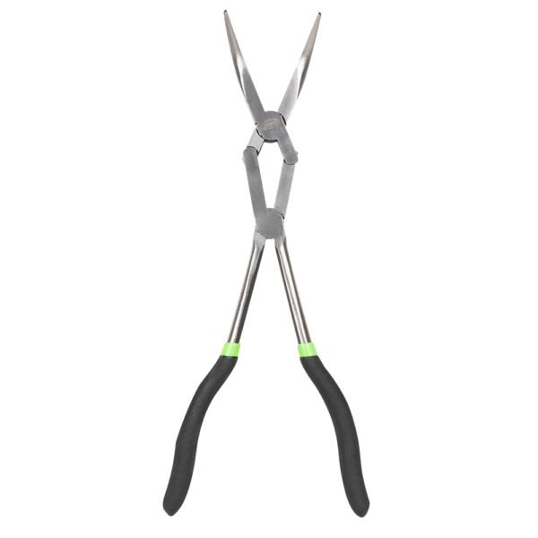PINCES EXTRA LONGUES SYSTÈME CISEAUX-COURBÉ 45°