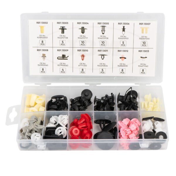 ÉTUI DE CLIPS EN PLASTIQUE POUR TOYOTA / LEXUS 89 PCS