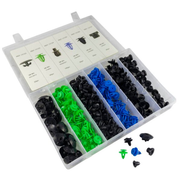 ÉTUI DE CLIPS EN PLASTIQUE POUR VAUXHALL / OPEL 300 PCS