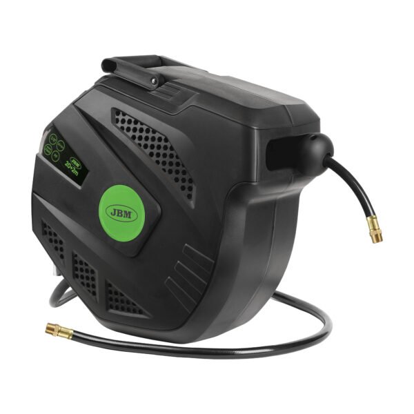 ENROULEUR DE TUYAU D’AIR 20+2M - VERT