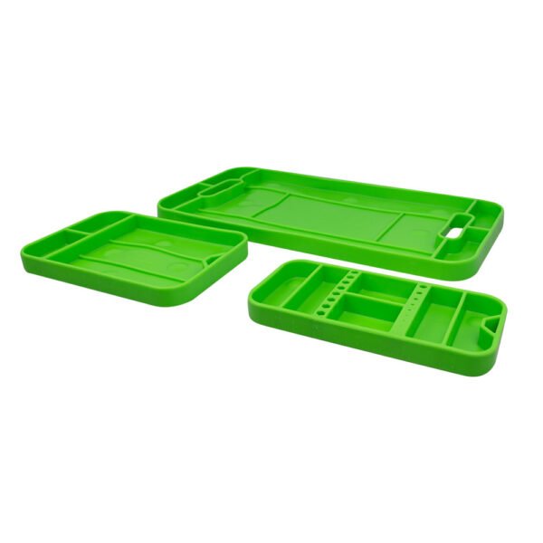 JEU DE 3 PLATEAUX D'OUTILS ANTIDÉRAPANTS FLÉXIBLES