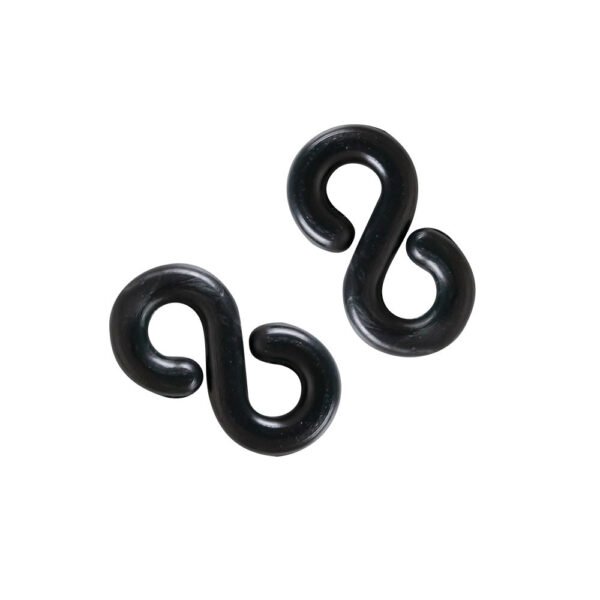 MAILLE DE CHAÎNE EN PLASTIQUE NOIR