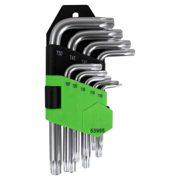 JEU DE 9 CLÉS TORX COURTES