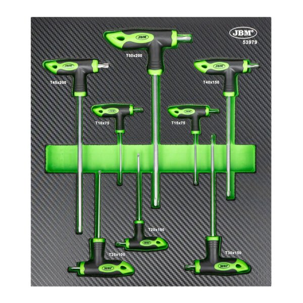 MODULE DE 8 CLÉS TORX EN FORME DE "T"