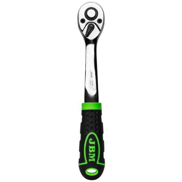 CLIQUET 3/8" AVEC TÊTE À 72 DENTS 200MM - CHROMÉ