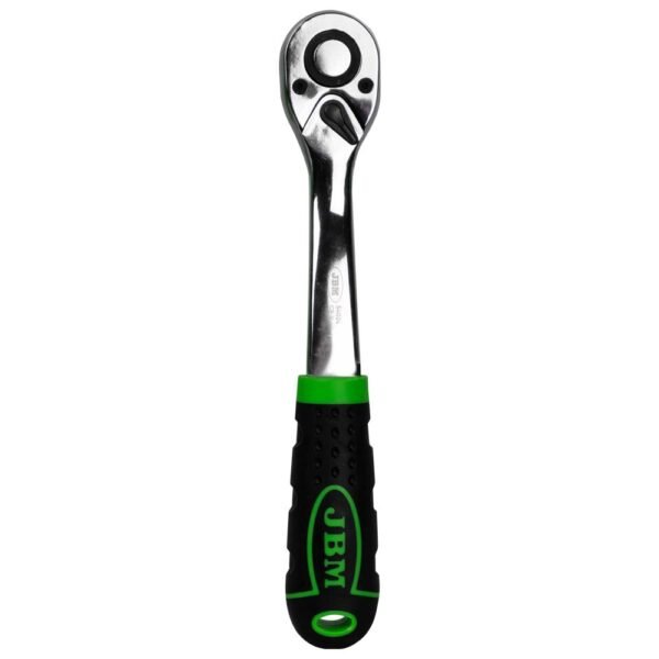 CLIQUET 1/2" AVEC TÊTE À 72 DENTS 255MM - CHROMÉ