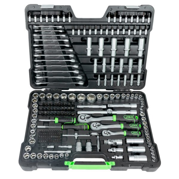 COFFRET À OUTILS DE 216 PIÈCES AVEC DOUILLES HEXAGONALES 1/4"