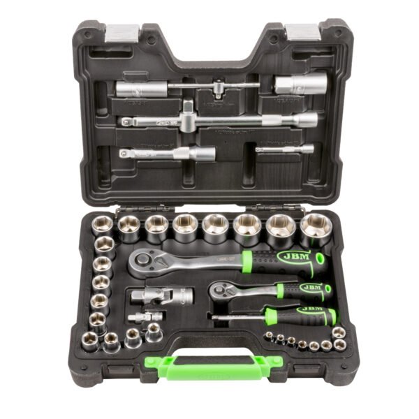 COFFRET D'OUTILS DE 37 PIÈCES ZINGUÉES
