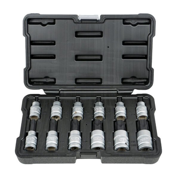 SET DE 12 EMBOUTS TORX 1/2"