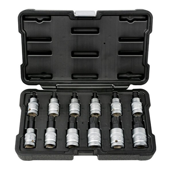 SET DE 12 EMBOUTS 12 PANS 1/2"