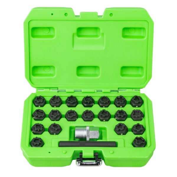 COFFRET DE 22 CLÉS POUR VIS DE VERROUILLAGE DE ROUE POUR LE GROUPE VAG