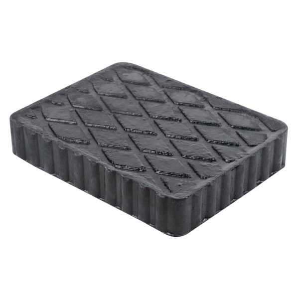 TAMPON DE LEVAGE EN CAOUTCHOUC POUR ASCENSEUR 160X120X30MM